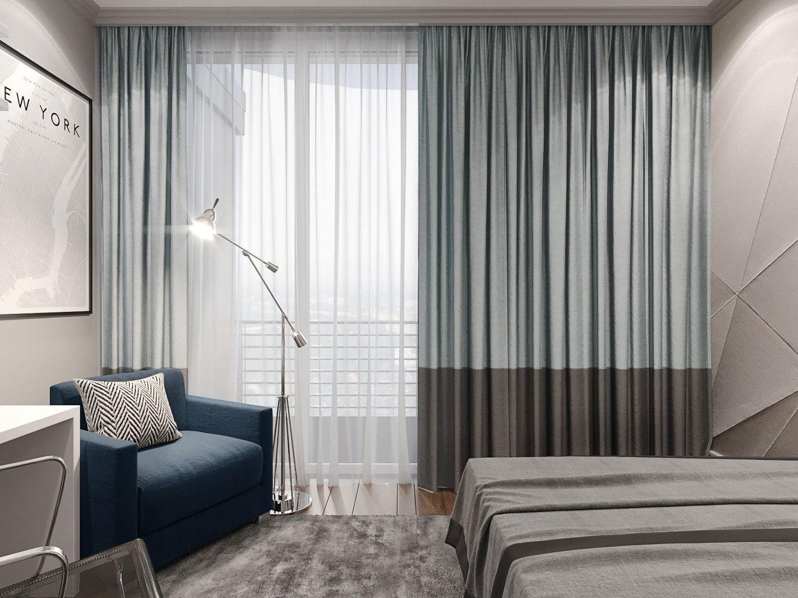 Шторы блэкаут в десткую