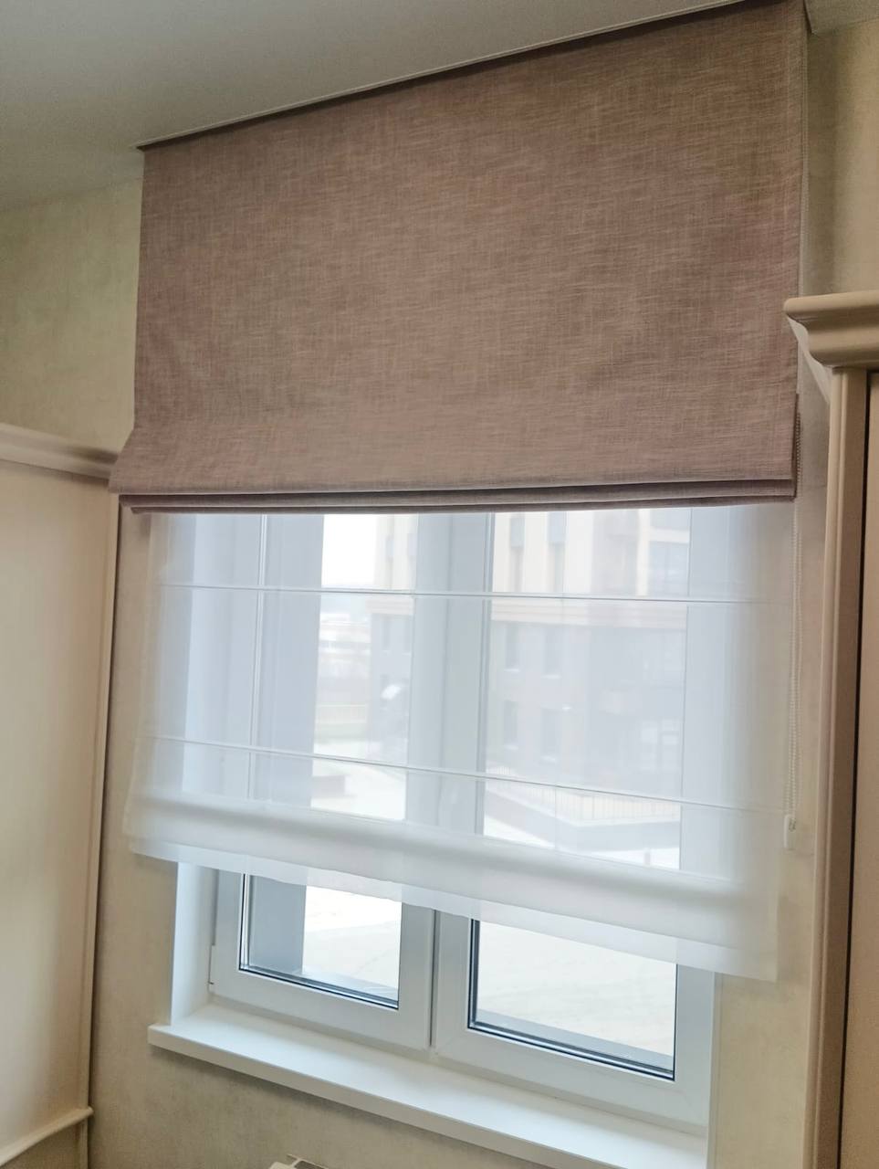 Римская штора "Тандем"