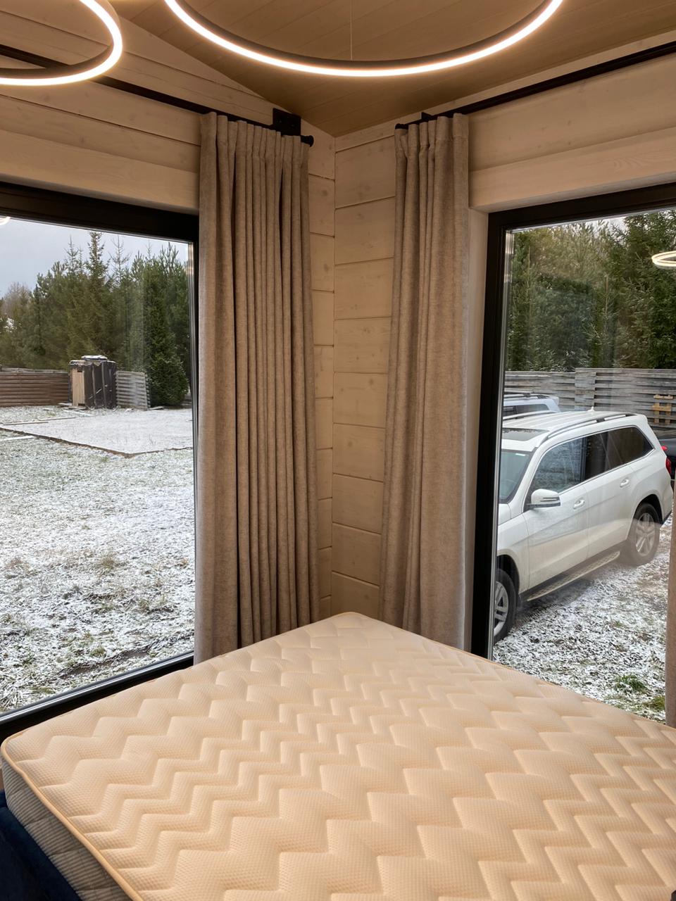 Комплект штор для загородного дома