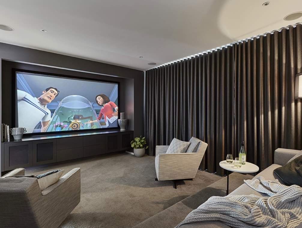 Шторы блэкаут для домашнего кинотеатра